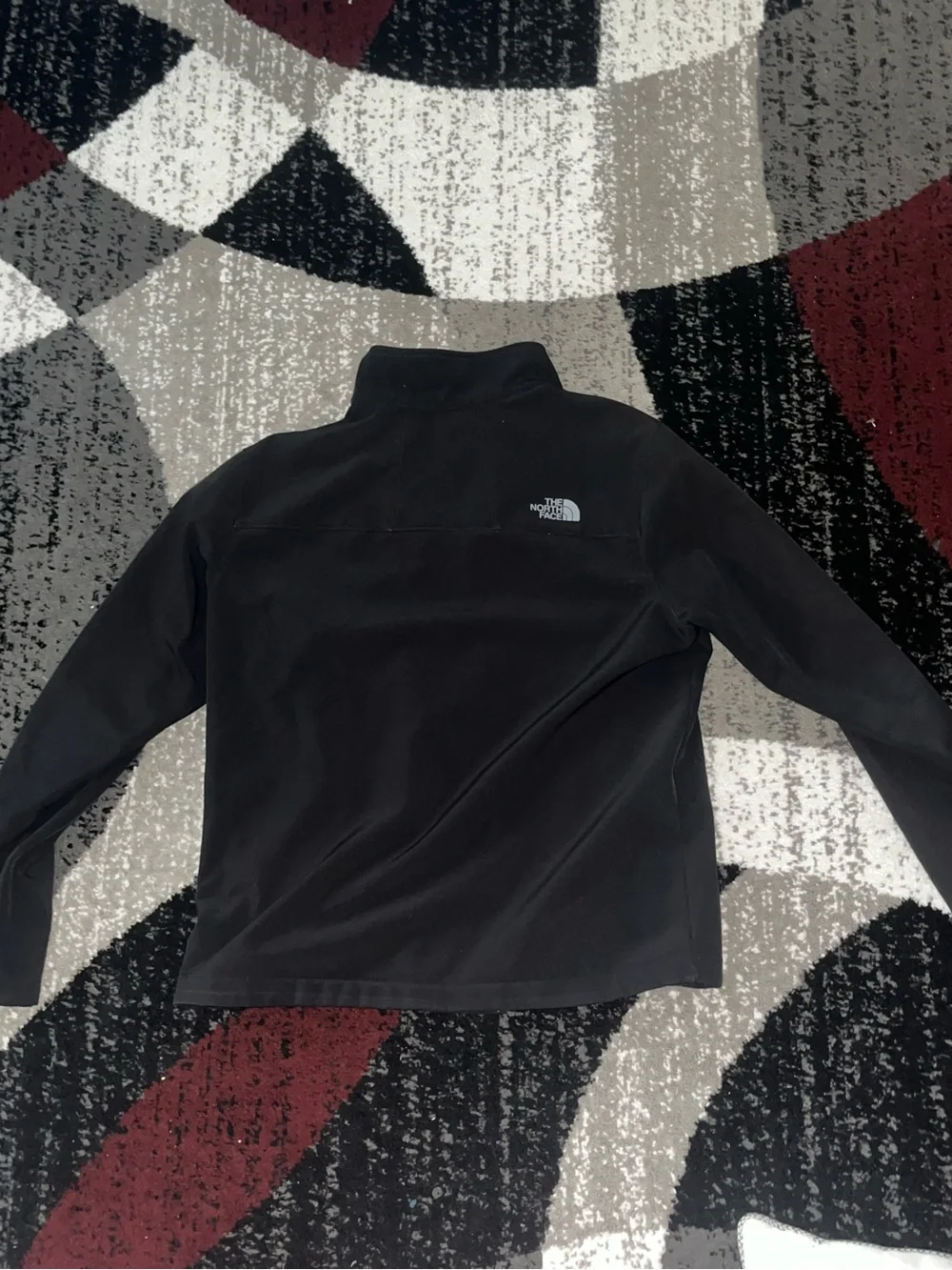 The North Face Men's Black Lightweight Jacket with Zip Pockets